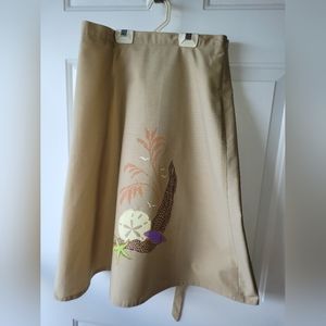 Womens  vintage wrap round skirt